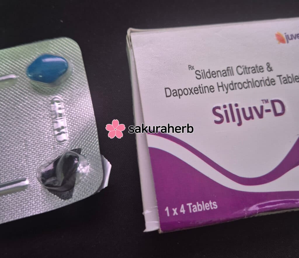 후기 - 실주브 D (구연산 실데나필 Sildenafil Citrate 100mg + 다폭세틴 Dapoxetine 60mg)