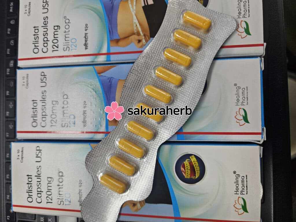 후기 - 슬림탑 120 (올리스타트 Orlistat 120mg)