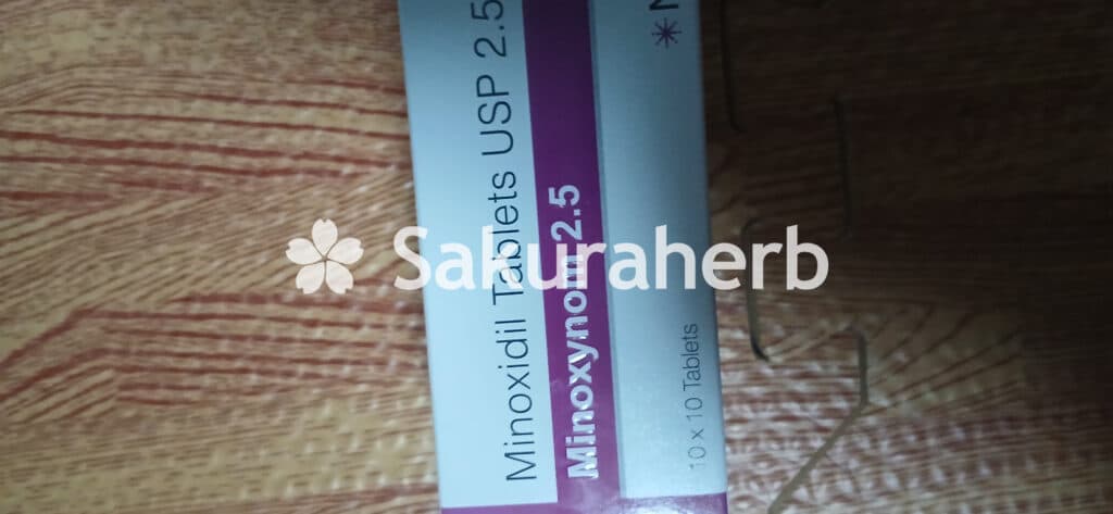 후기 - 미녹시넘 2.5 ( 미녹시딜 Minoxidil 2.5mg )