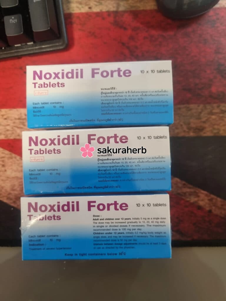 후기 - 녹시딜 포르테 테블릿 (미녹시딜 Minoxidil 10mg)