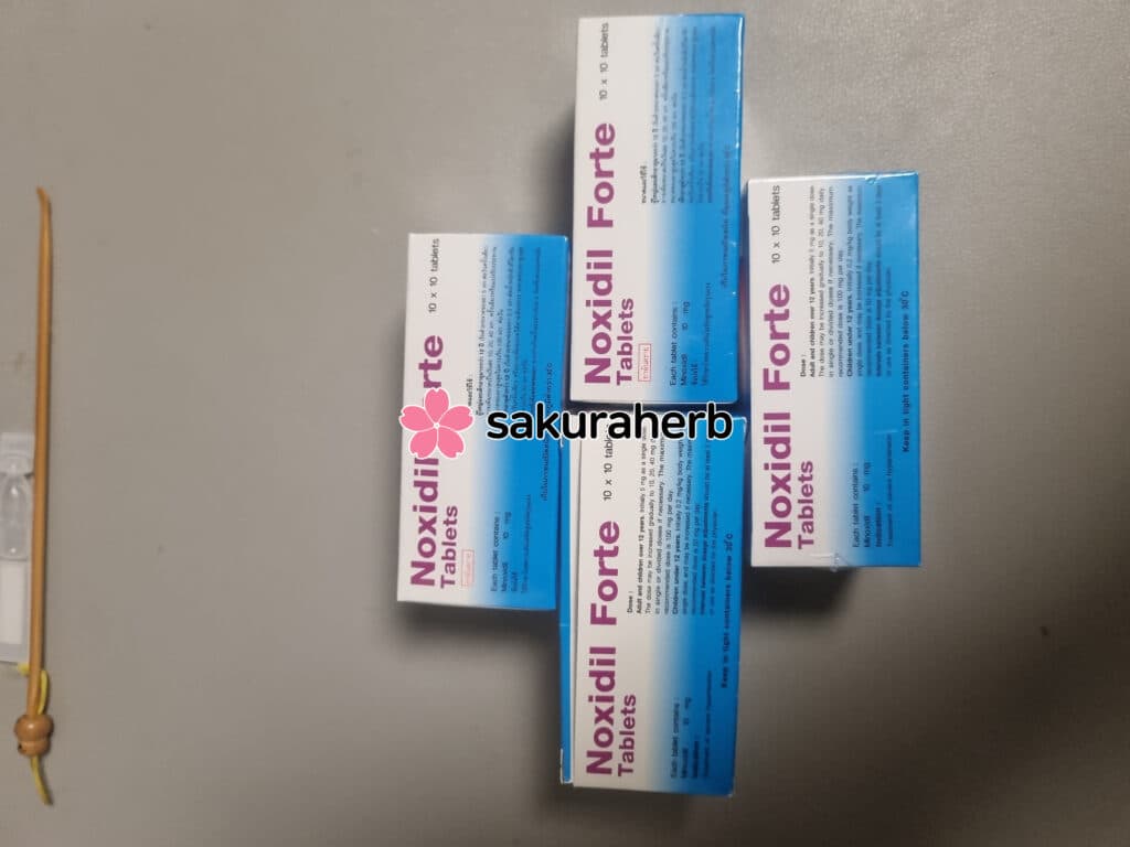 후기 - 녹시딜 포르테 테블릿 (미녹시딜 Minoxidil 10mg)