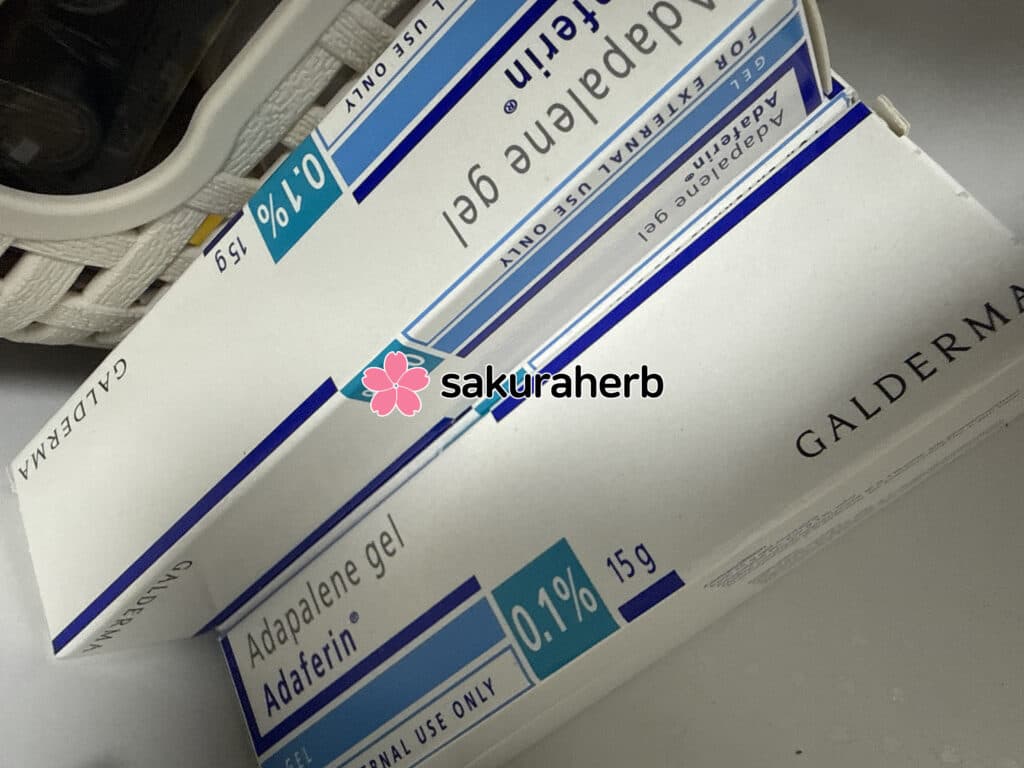 후기 - Adaferin Gel