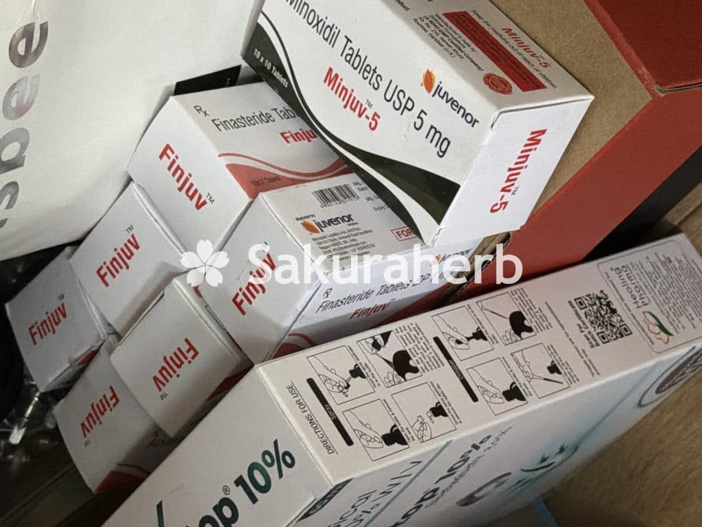후기 - 핀주브 + 민주브 (피나스테리드 + 미녹시딜 Finasteride + Minoxidil 1mg 5mg)