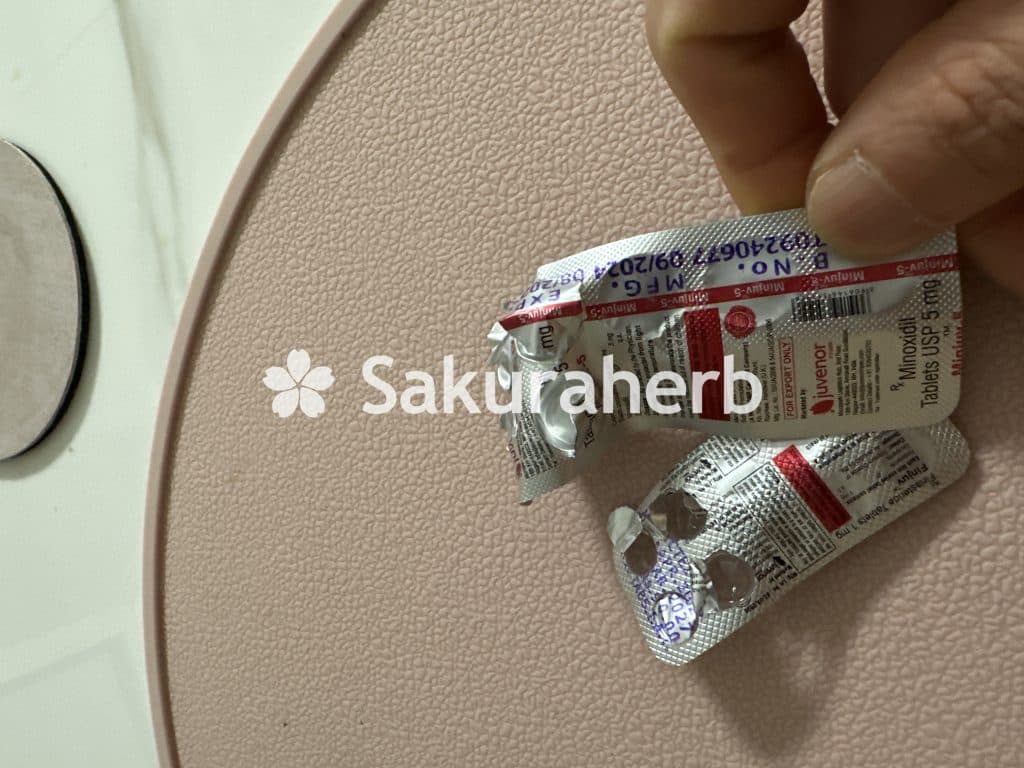 후기 - 녹시딜 테블릿 (미녹시딜 Minoxidil 5mg)