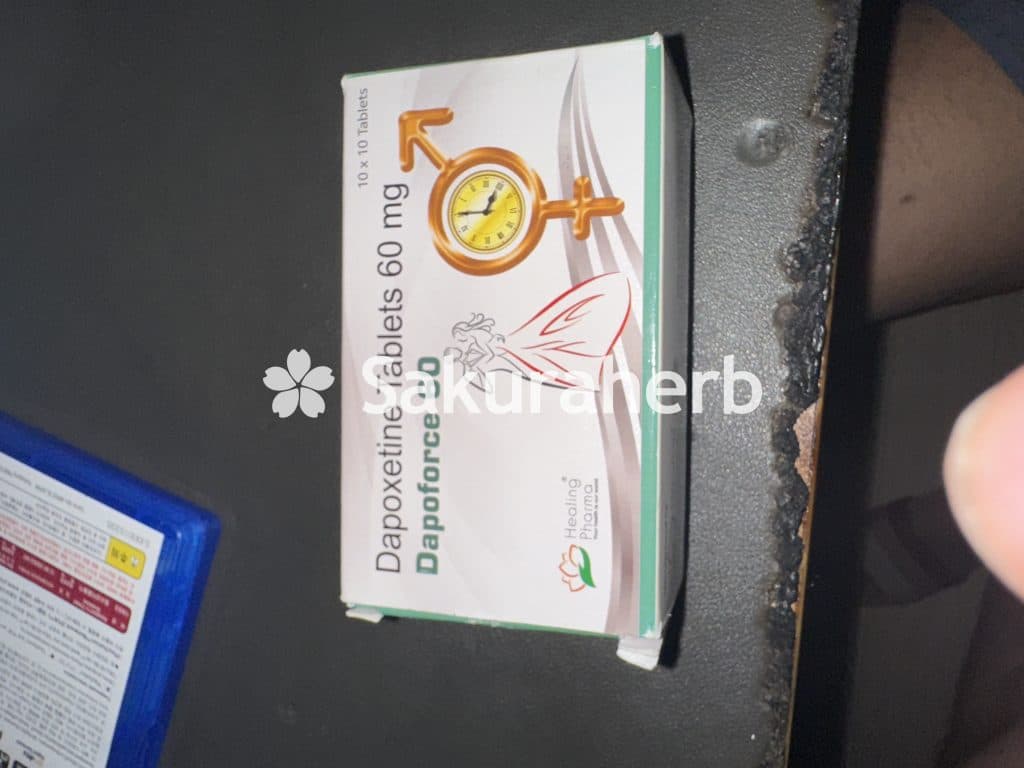 후기 - 다포포스 60 다폭세틴 Dapoxetine 60mg)