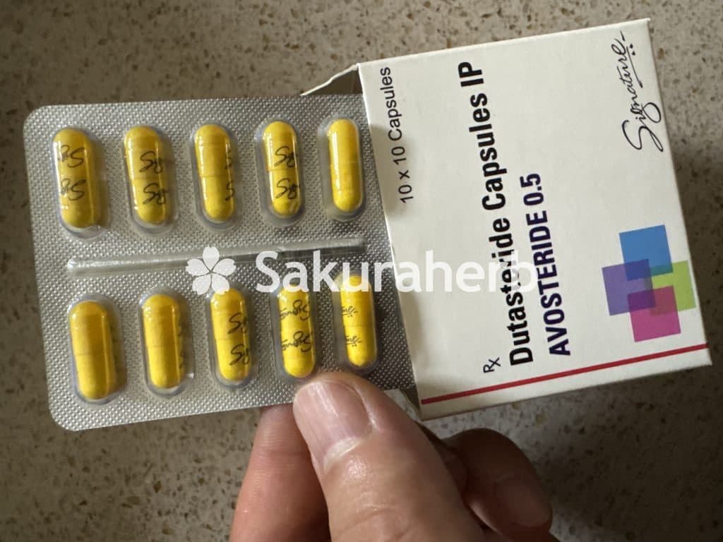 후기 - 아보스테리드 (두타스테리드 Dutasteride 0.5mg)
