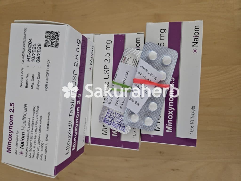 후기 - Minoxynom 2.5