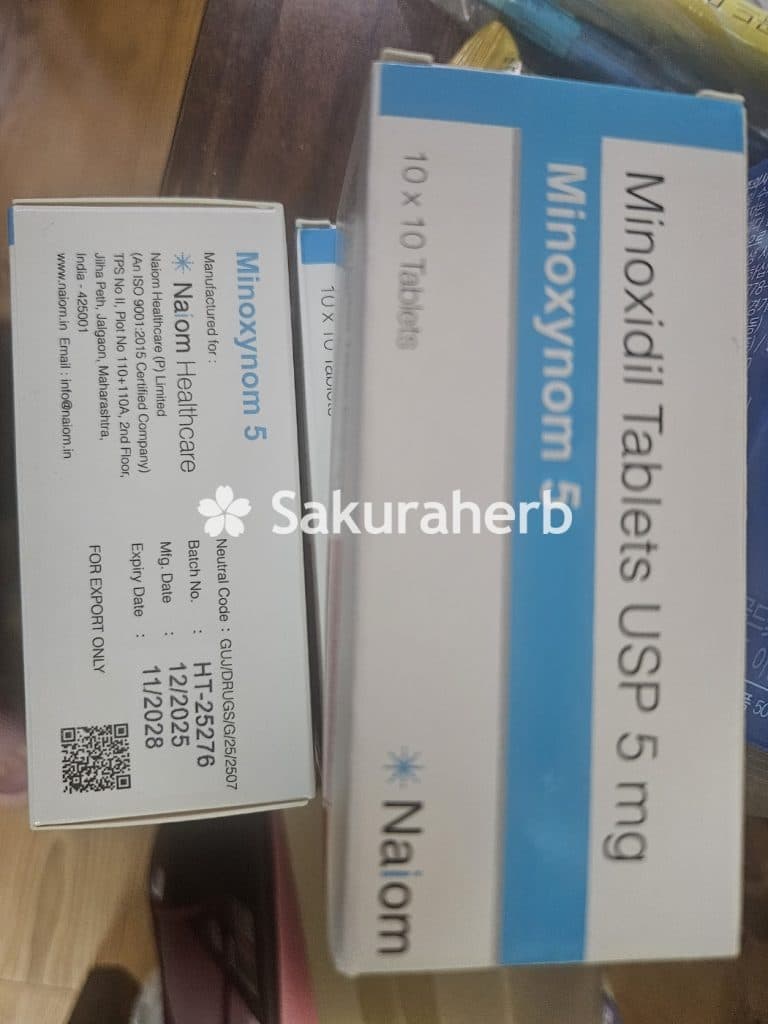 후기 - 미녹시넘 5 ( 미녹시딜 Minoxidil 5mg )