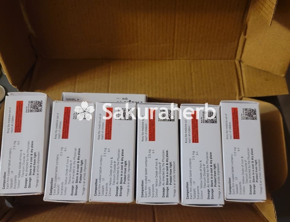후기 - 타스틸리아 2.5 (타다라필 Tadalafil 2.5mg)