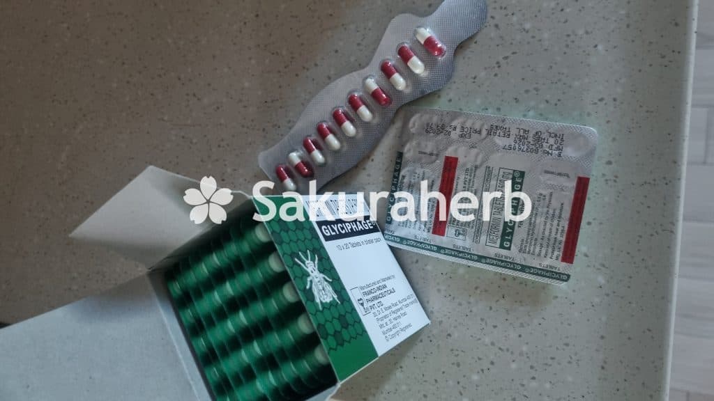 후기 - 글리시파지 500 (메트포르민 Metformin Hydrochloride 500mg)