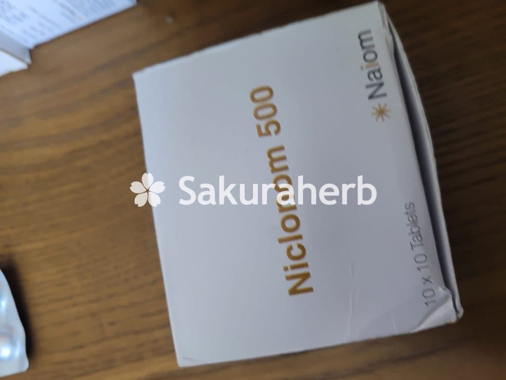 후기 - 니클로놈 500 ( 니클로사마이드 Niclosamide 500mg )