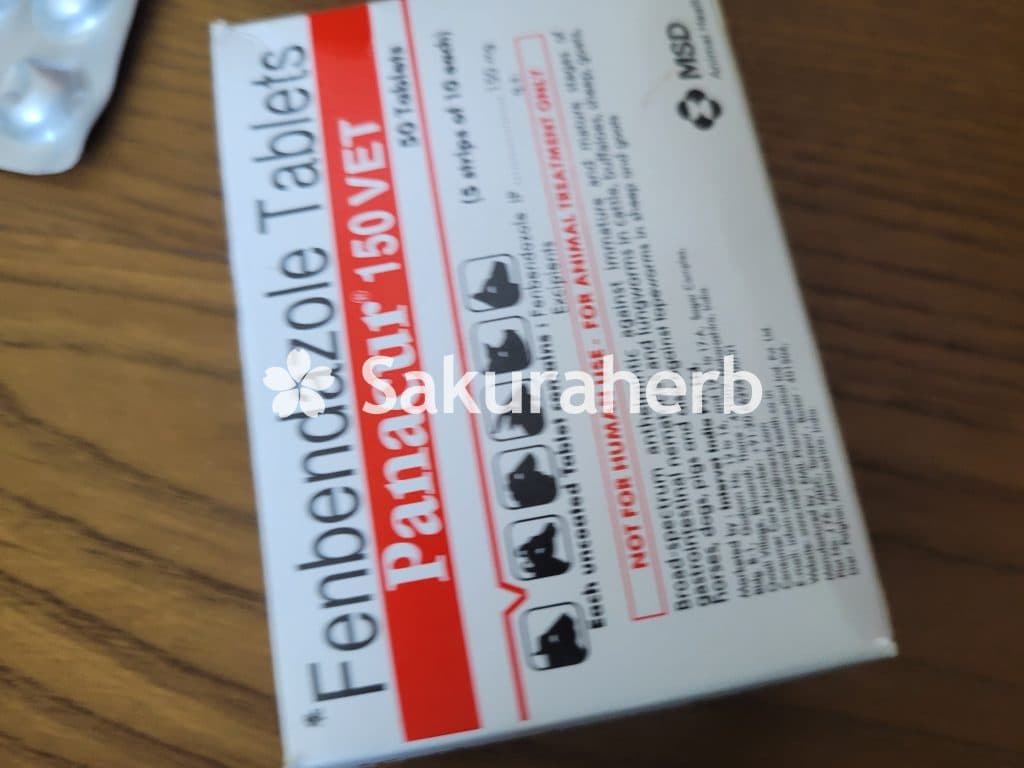 후기 - 파나쿠어 150 ( 펜벤다졸 Fendendazole 150mg )