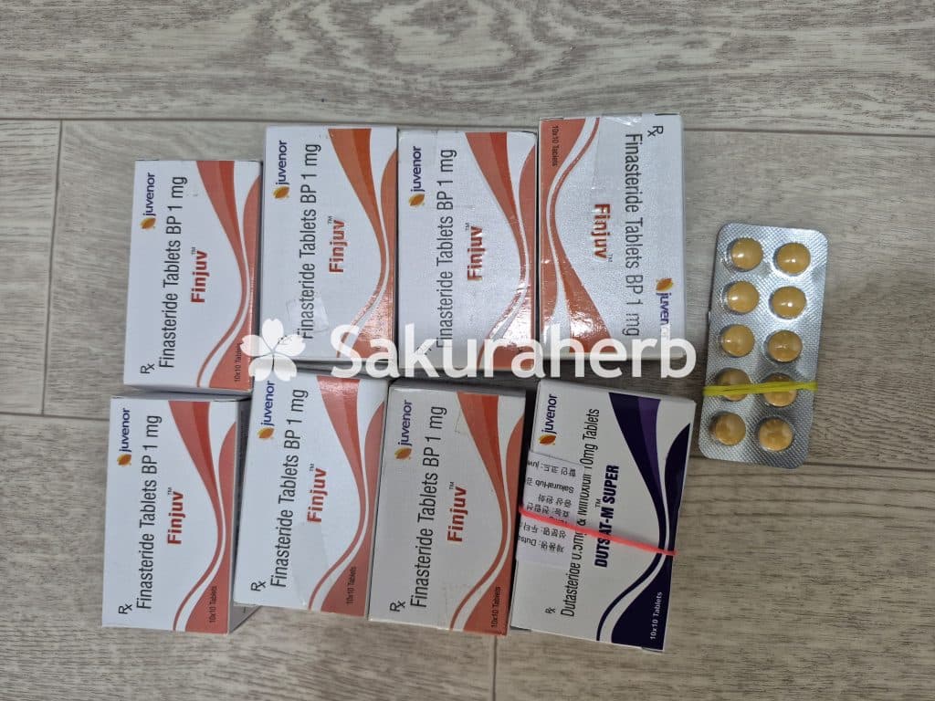 후기 - 핀주브 (피나스테리드 Finasteride 1mg)*1400정은 지인과 함께 구매*
