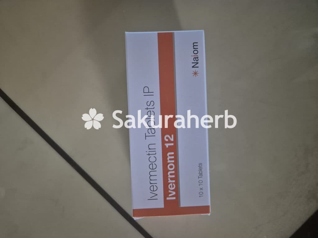 후기 - Ivernom 12mg 100Tab Box