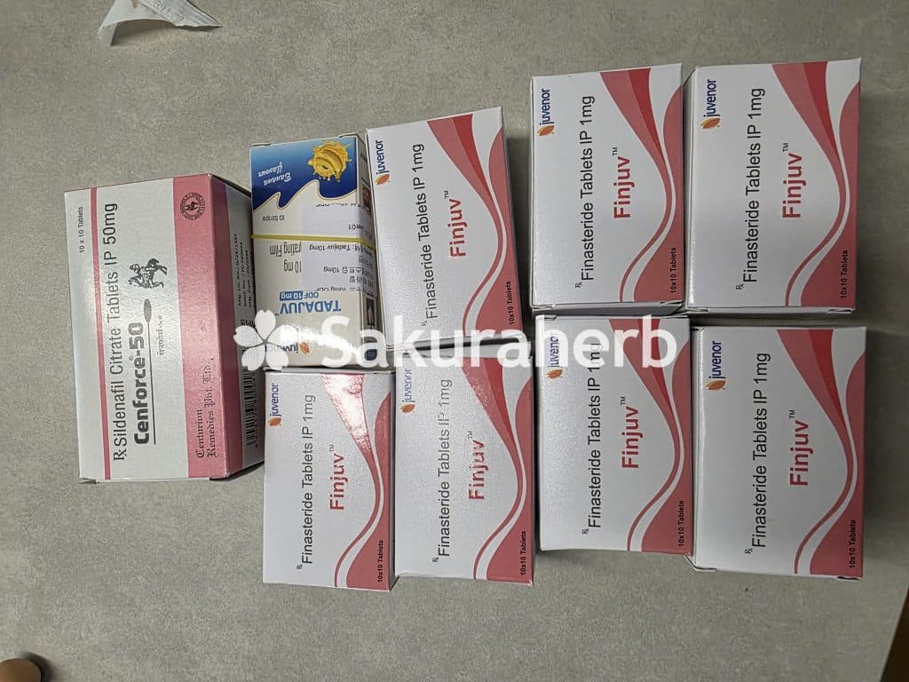 후기 - 핀주브 700정 + 센포스 50mg 100정