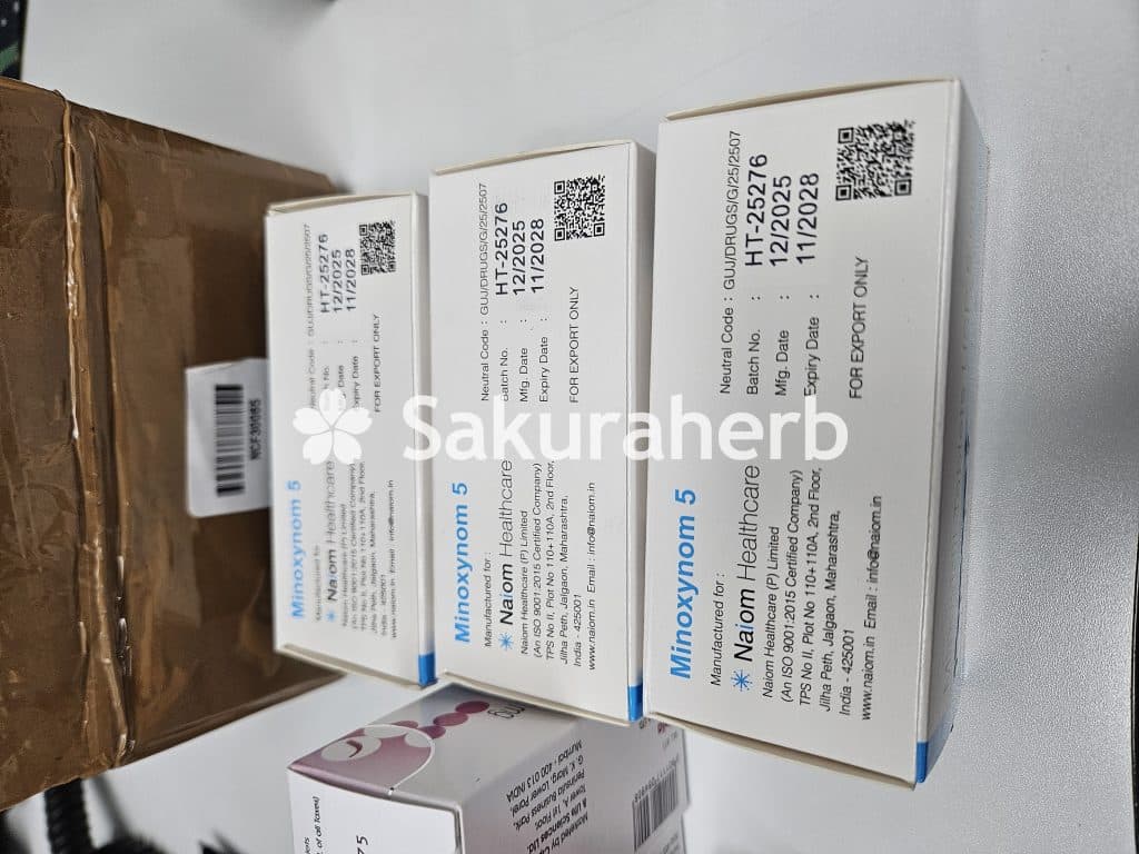 후기 - 미녹시넘 5 ( 미녹시딜 Minoxidil 5mg )