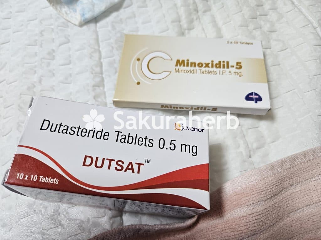 후기 - 두사트 + 미녹시딜 5 (두타스테리드 Dutasteride 0.5mg + 미녹시딜 Minoxidil 5mg)