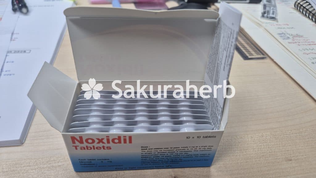 후기 - 녹시딜 테블릿 (미녹시딜 Minoxidil 5mg)