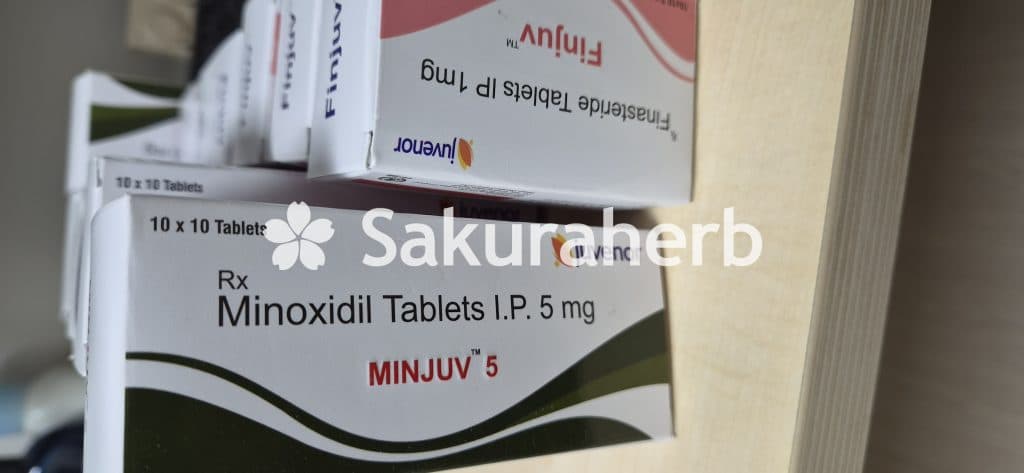 후기 - 핀주브 + 민주브 (피나스테리드 + 미녹시딜 Finasteride + Minoxidil 1mg 5mg)