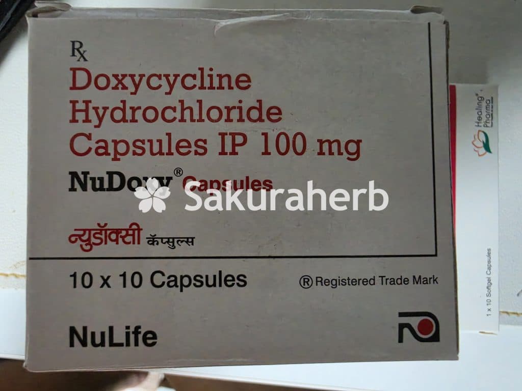 후기 - 누독시 (Doxycycline 독시사이클린 100mg)