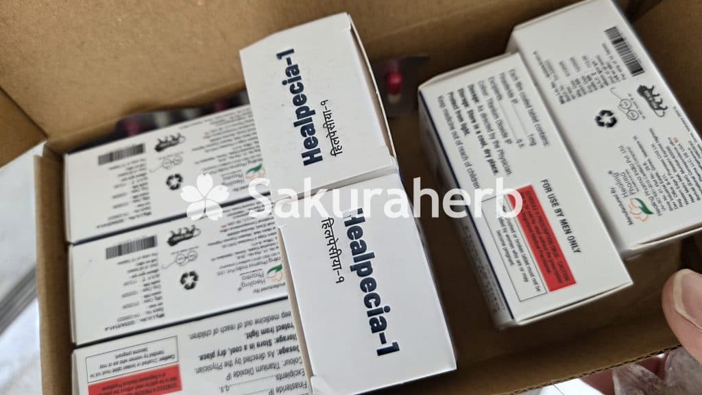 후기 - 힐페시아 1 (피나스테리드 Finasteride 1mg)*1400정은 지인과 함께 구매*