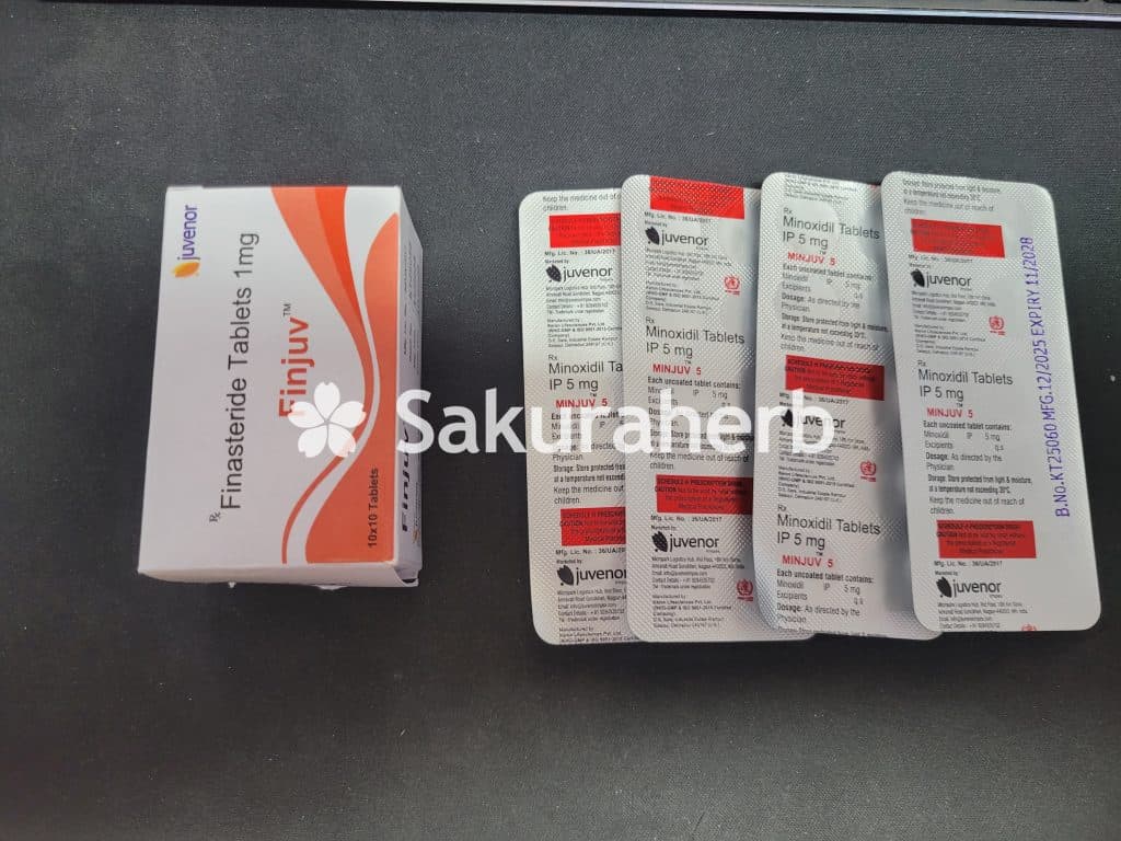후기 - FINJUV 1MG + MINJUV 5MG