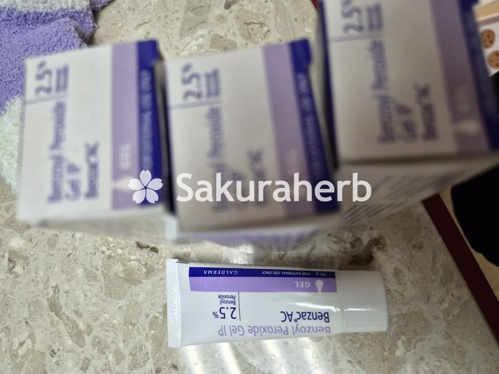 후기 - Benzac AC 2.5% Gel