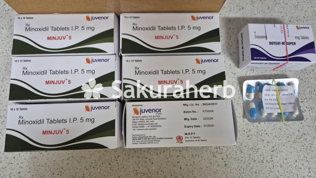 후기 - 민주브 5 (미녹시딜 Minoxidil 5mg)