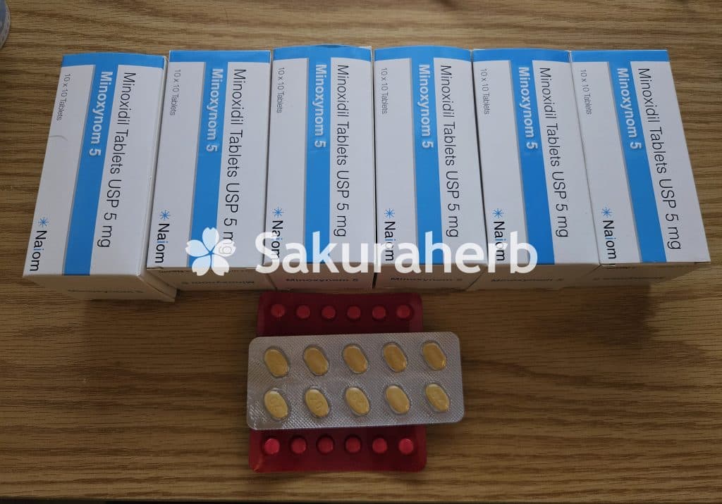 후기 - 미녹시넘 5 ( 미녹시딜 Minoxidil 5mg )