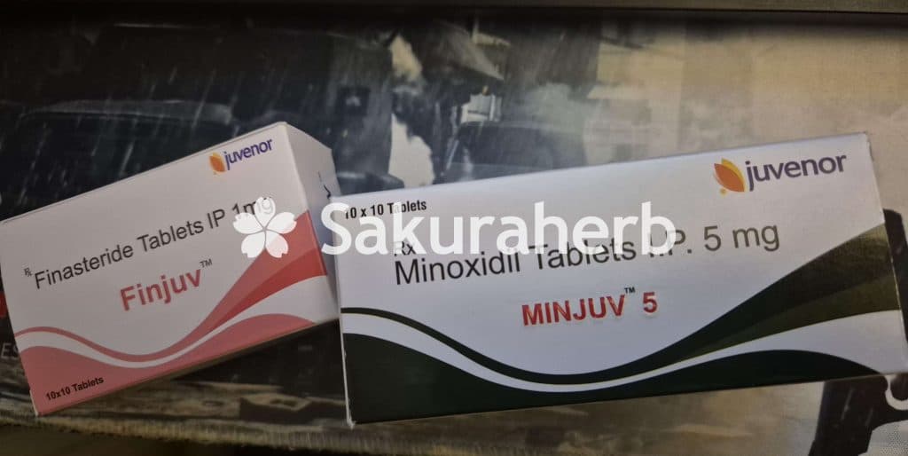 후기 - 핀주브 + 민주브 (피나스테리드 + 미녹시딜 Finasteride + Minoxidil 1mg 5mg)