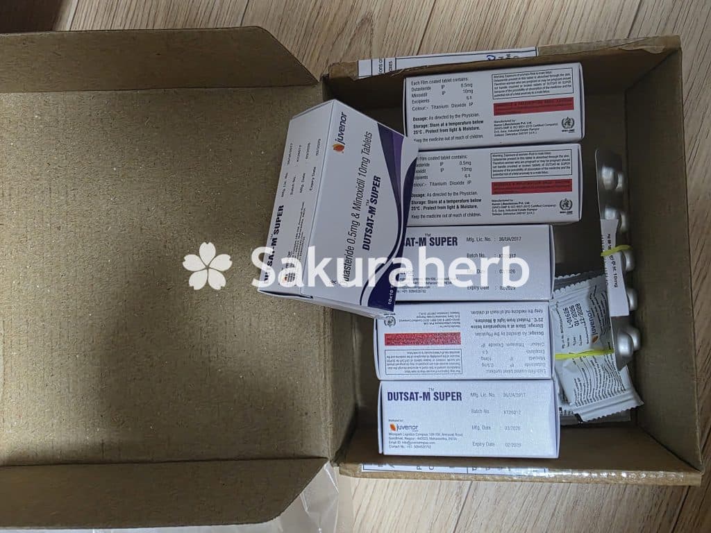 후기 - 두사트-M SUPER ( 두타스테리드 Dutasteride 0.5mg + Minoxidil 미녹시딜 10mg )