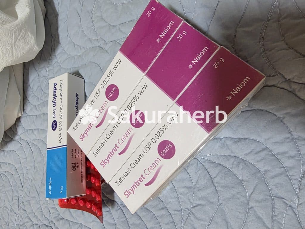 후기 - skyntret 레티노 크림 0.025% 20g (트레티노인 tretinoin 0.025%)