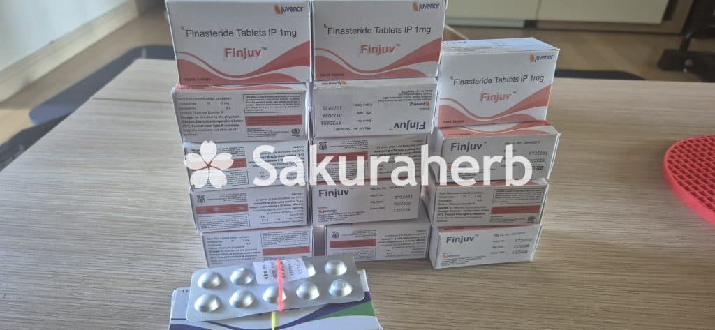 후기 - 핀주브 (피나스테리드 Finasteride 1mg)*1400정은 지인과 함께 구매*