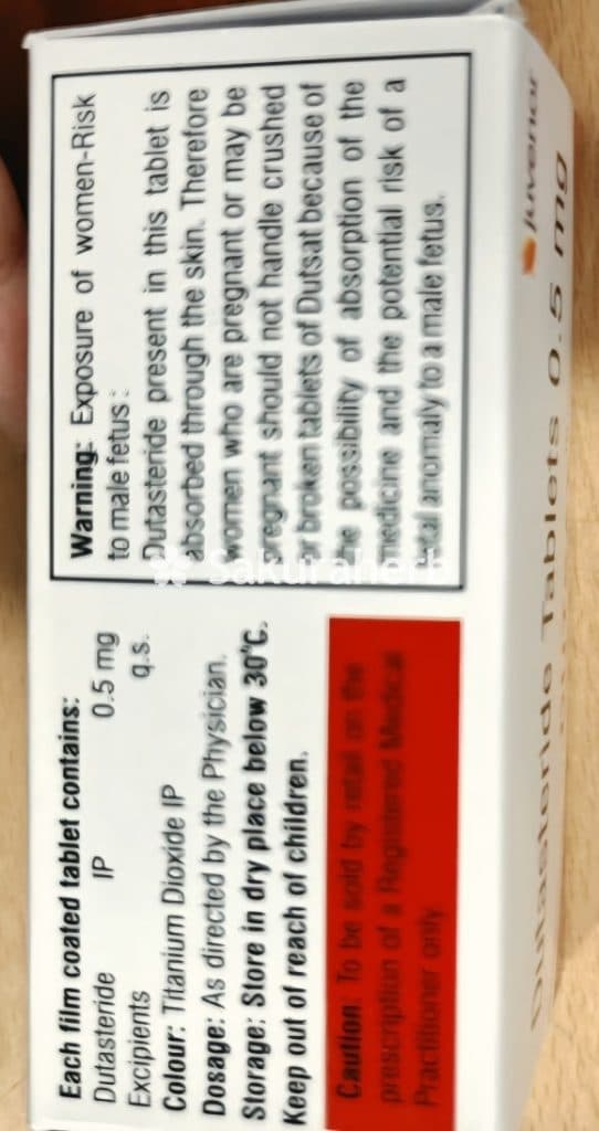 후기 - 두사트 (두타스테리드 Dutasteride 0.5mg)
