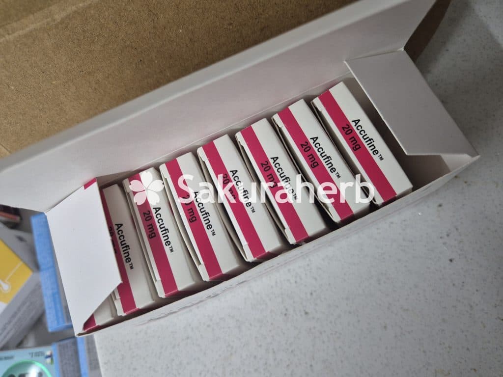 후기 - Accufine 20mg 100tab
