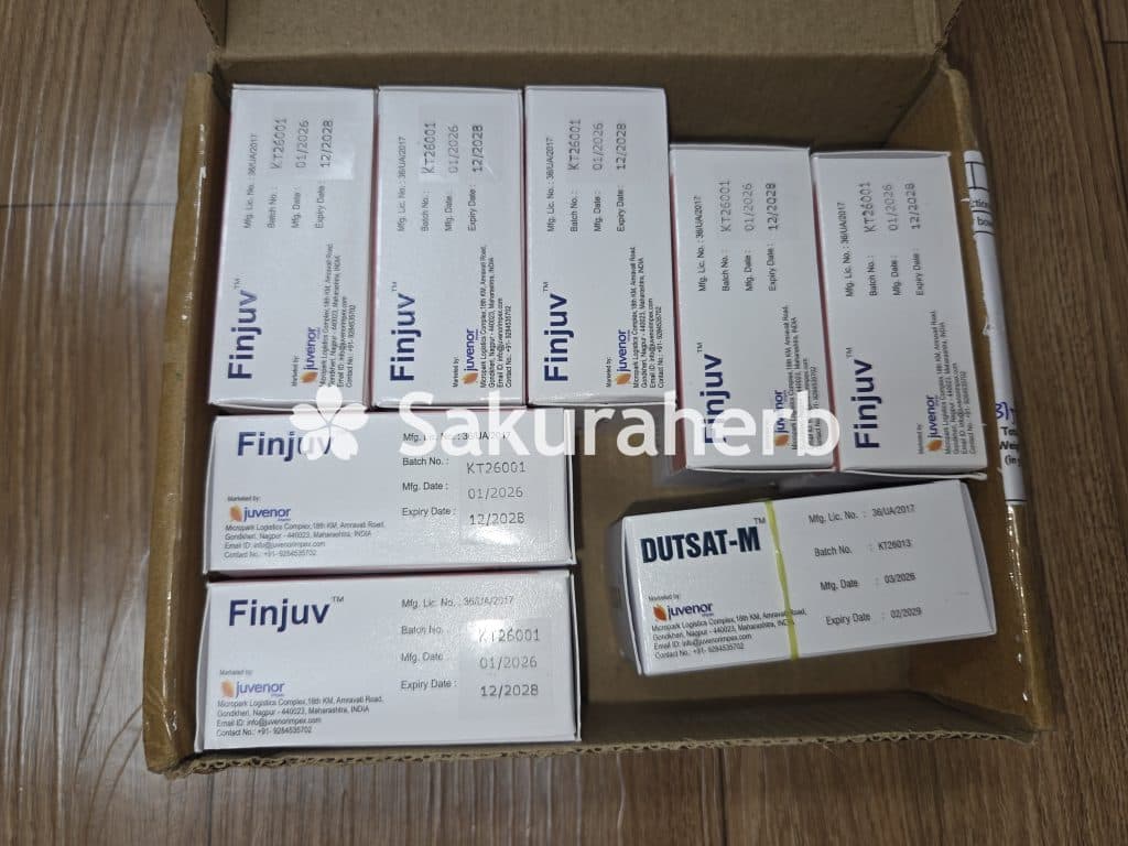 후기 - 핀주브 (피나스테리드 Finasteride 1mg)*1400정은 지인과 함께 구매*