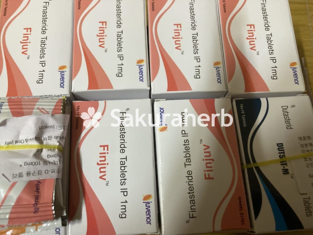 후기 - 핀주브 (피나스테리드 Finasteride 1mg)*1400정은 지인과 함께 구매*