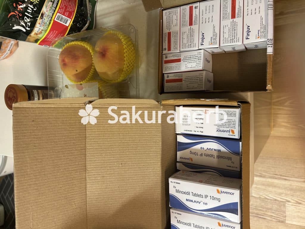 후기 - 핀주브 (피나스테리드 Finasteride 1mg)*1400정은 지인과 함께 구매*
