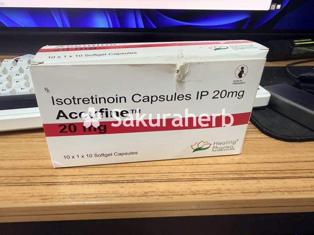 후기 - Accufine 20mg 100tab