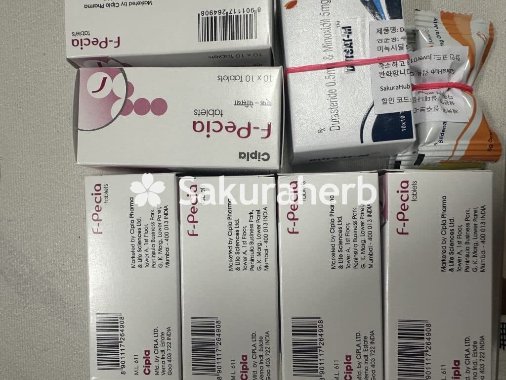 후기 - 에프페시아 (피나스테리드 Finasteride 1mg)