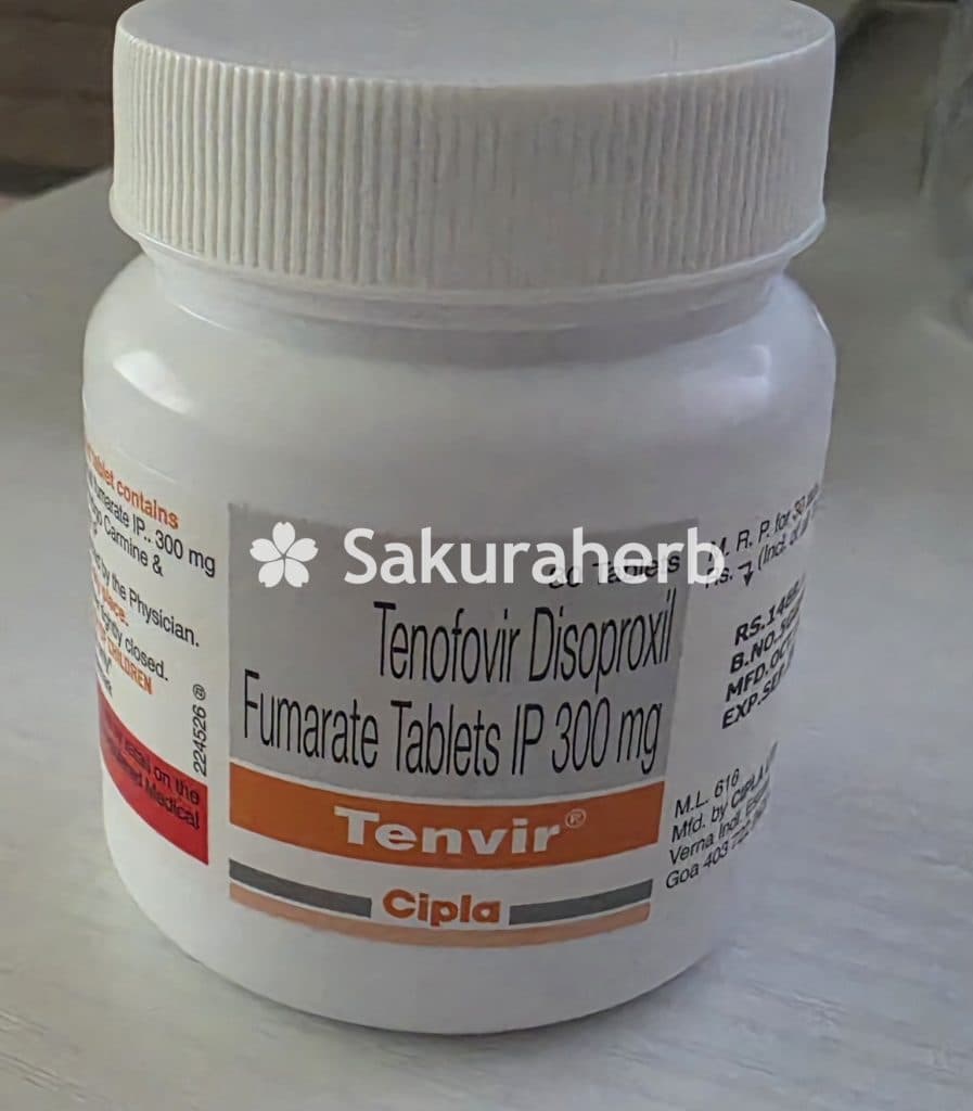 후기 - 텐비르 ( Tenofovir disoproxil fumarate 테노포비르 300mg )