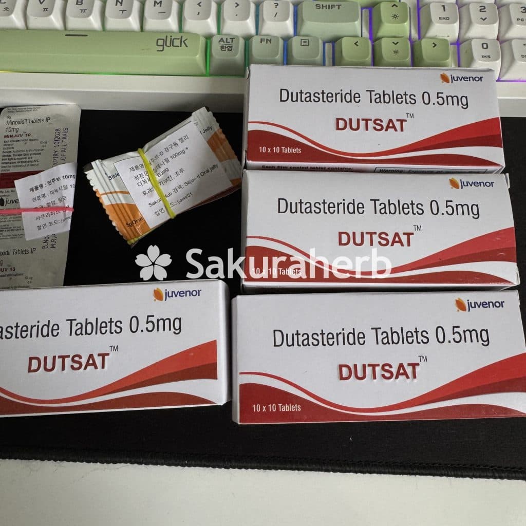후기 - 두사트 (두타스테리드 Dutasteride 0.5mg)