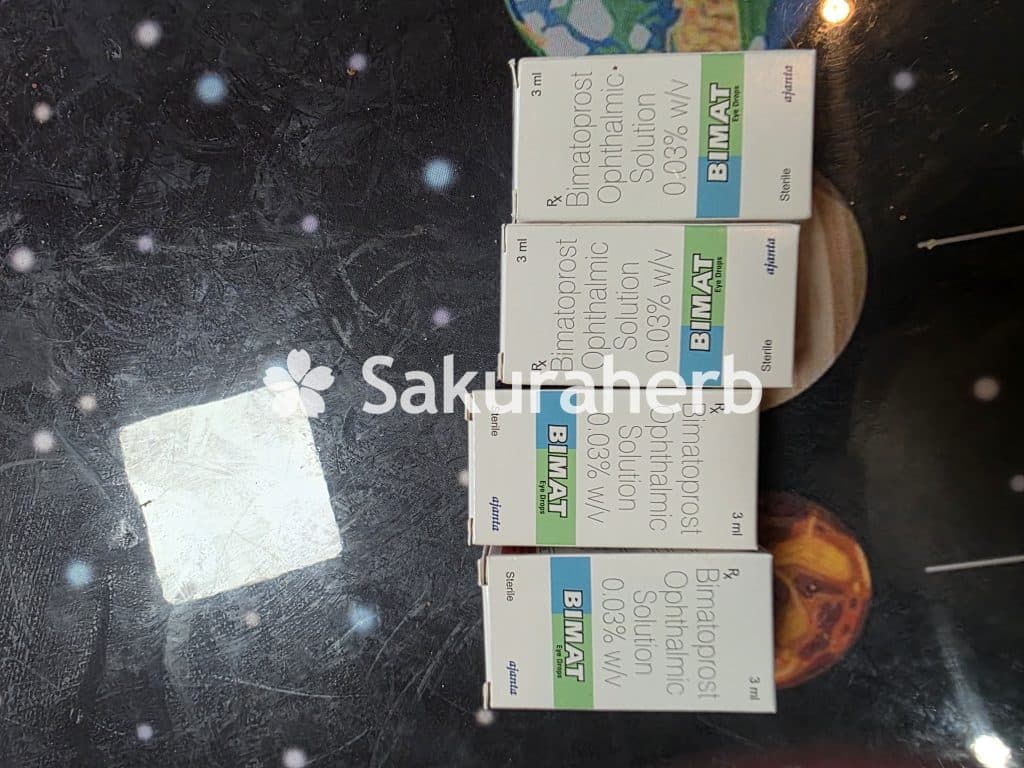 후기 - 비마트 0.03% ( 비마토프로스트 Bimatoprost Timolol Maleate 0.03%)