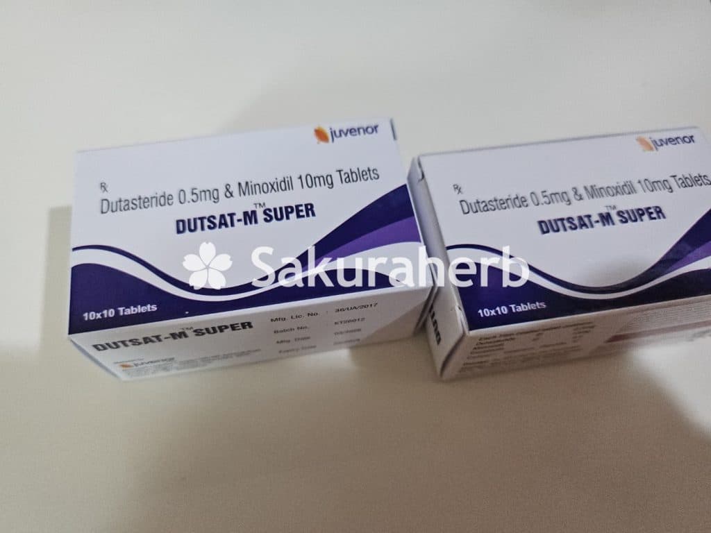 후기 - 두사트-M SUPER ( 두타스테리드 Dutasteride 0.5mg + Minoxidil 미녹시딜 10mg )