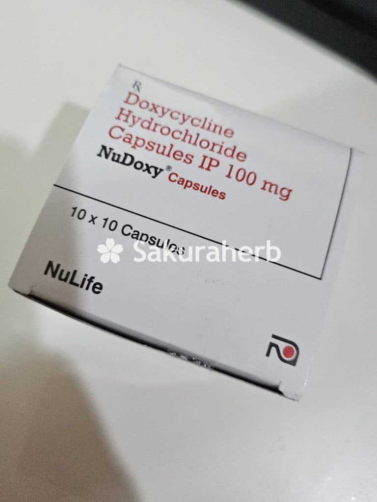 후기 - 누독시 (Doxycycline 독시사이클린 100mg)