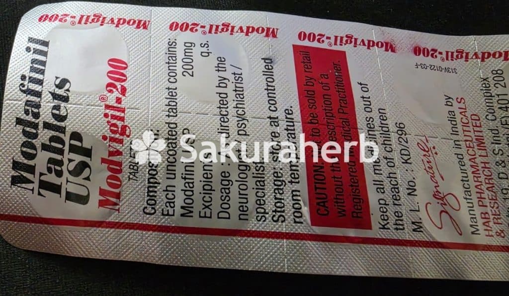 후기 - 모드비길 200 (모다피닐 modafinil 200mg)