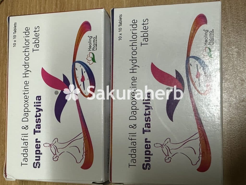 후기 - 슈퍼타스틸리아 (타다라필 Tadalafil 20mg +다폭세틴 Dapoxetine 60mg)