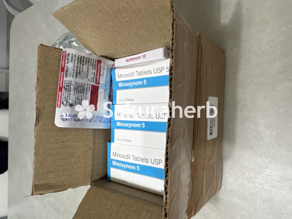 후기 - 미녹시넘 5 ( 미녹시딜 Minoxidil 5mg )