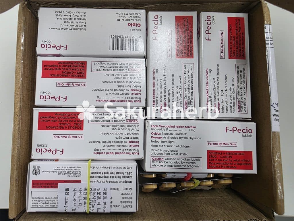 후기 - 에프페시아 (피나스테리드 Finasteride 1mg)