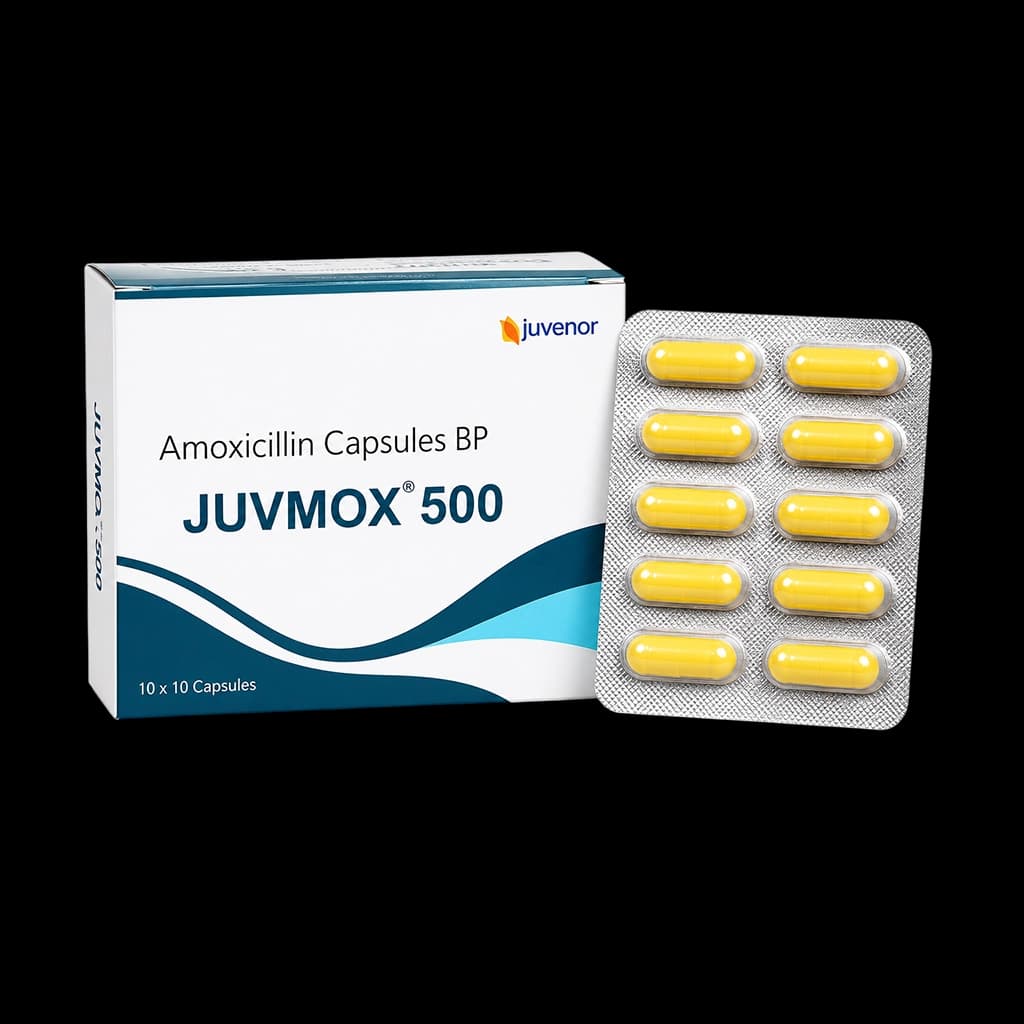 주브목스 500 ( 아목시실린 Amoxicillin 500mg )